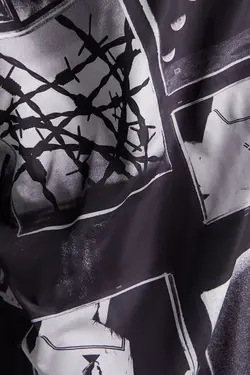 کاپشن آستین بلند مردانه رنگ مشکی برشکا Bershka (ساخت اسپانیا)