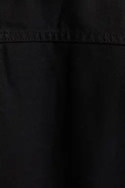 کت جین پشم مصنوعی مردانه رنگ مشکی برشکا Bershka (ساخت اسپانیا)