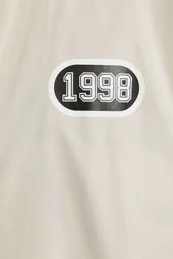 سویشرت بمب افکن سبک مردانه رنگ سفید برشکا Bershka (ساخت اسپانیا)