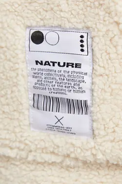 سویشرت پشم مصنوعی جیب کانگورویی مردانه رنگ شنی برشکا Bershka (ساخت اسپانیا)