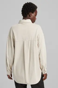 شومیز کبریتی زنانه رنگ صدفی برشکا Bershka (ساخت اسپانیا)