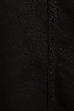 کت جین کلاهدار بزرگ مردانه رنگ مشکی برشکا Bershka (ساخت اسپانیا)