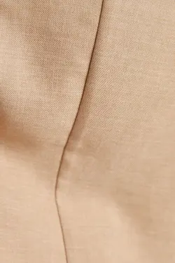 کت آستین برگردان زنانه رنگ کرم برشکا Bershka (ساخت اسپانیا)