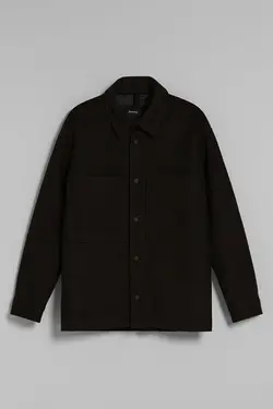 کت تک رنگ مردانه رنگ مشکی برشکا Bershka (ساخت اسپانیا)