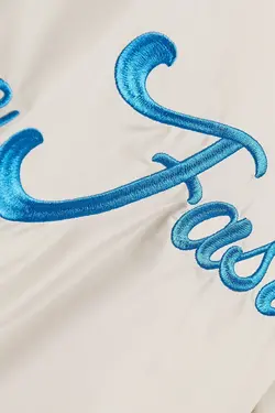 کاپشن بمب افکن مدل  Crop Fit زنانه رنگ کرم برشکا Bershka (ساخت اسپانیا)