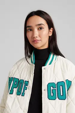 سویشرت وصله دار زنانه رنگ سفید برشکا Bershka (ساخت اسپانیا)