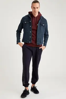 کت جین باریک مردانه رنگ آبی ازبرند دفاکتو DeFacto (ساخت ترکیه)