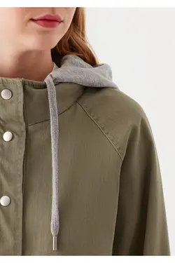 کاپشن بادی زنانه رنگ یشمی از برند ماوی Mavi (ساخت ترکیه)