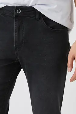 شلوار جین اسکینی فیت مردانه رنگ مشکی از برند کوتون Koton (ساخت ترکیه)