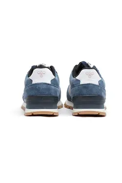 کفش کلاسیک مردانه بزرگسال آبی سفید هومل Hummel (ساخت دانمارک)