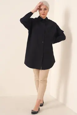 پیراهن پوپلین حجاب اور سایز زنانه  بیگ دارت BigDart (ساخت ترکیه)