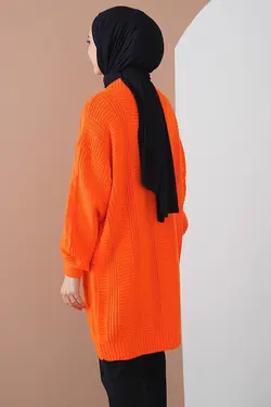 ژاکت بافتنی زنانه دکمه دار بیگ دارت BigDart (ساخت ترکیه)