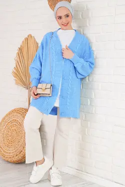 ژاکت بافتنی زنانه دکمه دار بیگ دارت BigDart (ساخت ترکیه)