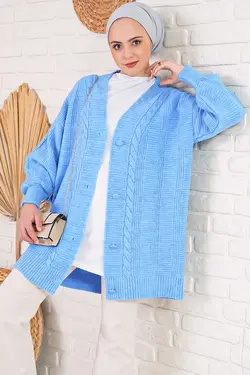 ژاکت بافتنی زنانه دکمه دار بیگ دارت BigDart (ساخت ترکیه)