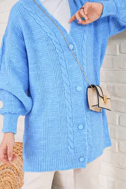 ژاکت بافتنی زنانه دکمه دار بیگ دارت BigDart (ساخت ترکیه)