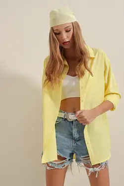 پیراهن پوپلین پایه بلند زنانه سایز بزرگ بیگ دارت BigDart (ساخت ترکیه)