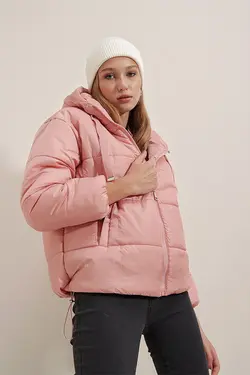 کاپشن بادی کلاهدار زنانه بیگ دارت BigDart (ساخت ترکیه)