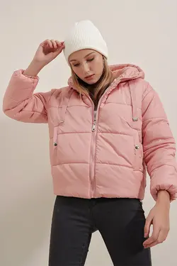 کاپشن بادی کلاهدار زنانه بیگ دارت BigDart (ساخت ترکیه)