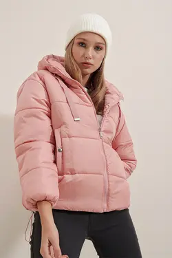 کاپشن بادی کلاهدار زنانه بیگ دارت BigDart (ساخت ترکیه)