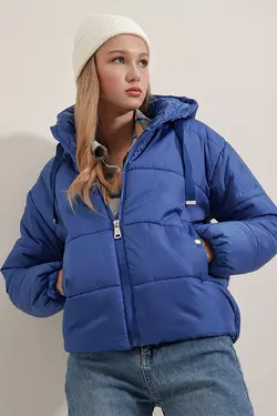 کاپشن بادی کلاهدار زنانه بیگ دارت BigDart (ساخت ترکیه)