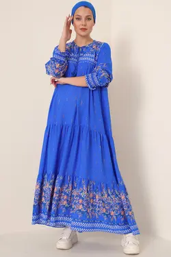 تونیک توری طرح گل یقه کراوات بیگ دارت BigDart (ساخت ترکیه)