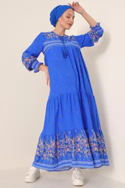 تونیک توری طرح گل یقه کراوات بیگ دارت BigDart (ساخت ترکیه)