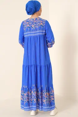 تونیک توری طرح گل یقه کراوات بیگ دارت BigDart (ساخت ترکیه)