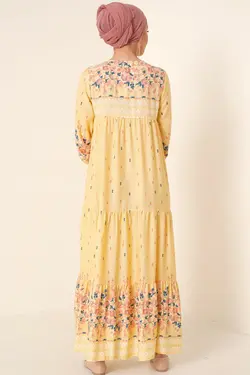 تونیک توری طرح گل یقه کراوات بیگ دارت BigDart (ساخت ترکیه)