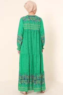 تونیک توری طرح گل یقه کراوات بیگ دارت BigDart (ساخت ترکیه)