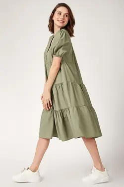 تونیک لایه ای آستین هندوانه فوشیا زنانه بیگ دارت BigDart (ساخت ترکیه)