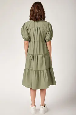 تونیک لایه ای آستین هندوانه فوشیا زنانه بیگ دارت BigDart (ساخت ترکیه)