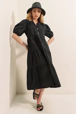 تونیک لایه ای آستین هندوانه فوشیا زنانه بیگ دارت BigDart (ساخت ترکیه)