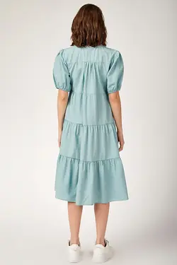 تونیک لایه ای آستین هندوانه فوشیا زنانه بیگ دارت BigDart (ساخت ترکیه)