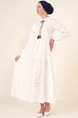 تونیک توری آستین بلند یقه 7 زنانه بیگ دارت BigDart (ساخت ترکیه)