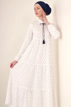 تونیک توری آستین بلند یقه 7 زنانه بیگ دارت BigDart (ساخت ترکیه)