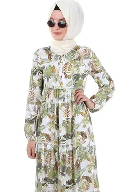 تونیک توری آستین بلند یقه 7 زنانه بیگ دارت BigDart (ساخت ترکیه)