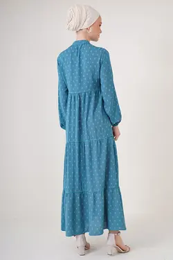 تونیک توری آستین بلند یقه 7 زنانه بیگ دارت BigDart (ساخت ترکیه)