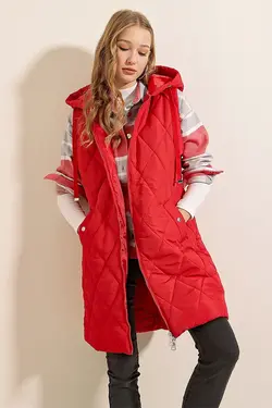 پافر بلند کلاهدار زنانه بیگ دارت BigDart (ساخت ترکیه)