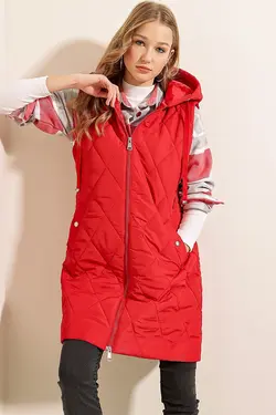 پافر بلند کلاهدار زنانه بیگ دارت BigDart (ساخت ترکیه)