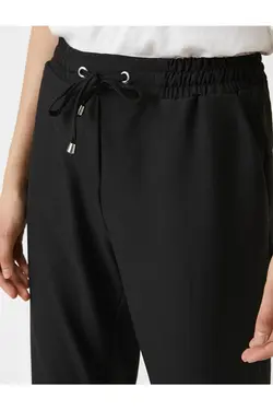 شلوار پارچه ای کمر کش زنانه اسپرت کوتون Koton (ساخت ترکیه)