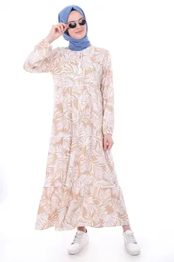 تونیک توری آستین بلند یقه 7 زنانه بیگ دارت BigDart (ساخت ترکیه)