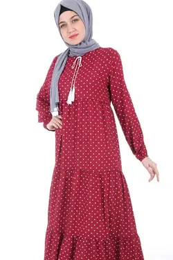 تونیک توری آستین بلند یقه 7 زنانه بیگ دارت BigDart (ساخت ترکیه)