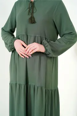 تونیک توری آستین بلند یقه 7 زنانه بیگ دارت BigDart (ساخت ترکیه)