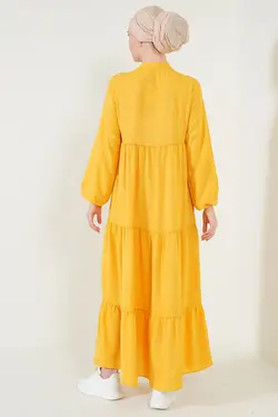 تونیک توری آستین بلند یقه 7 زنانه بیگ دارت BigDart (ساخت ترکیه)