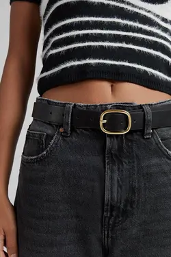 کمربند سگک دار ساده زنانه برشکا Bershka (ساخت اسپانیا)