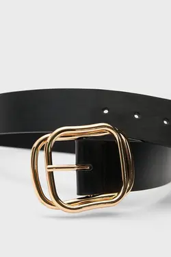 کمربند سگک زنجیری زنانه مشکی استرادیواریوس Stradivarius (ساخت اسپانیا)