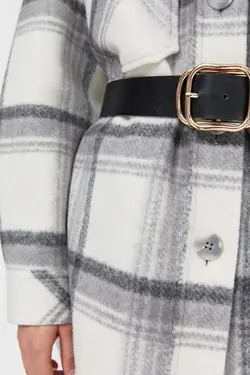 کمربند سگک زنجیری زنانه مشکی استرادیواریوس Stradivarius (ساخت اسپانیا)