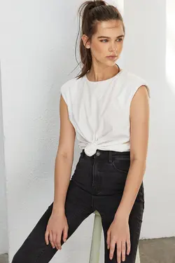 شلوار جین اسلیم فیت مدل مام جین زنانه استرادیواریوس Stradivarius (ساخت اسپانیا)