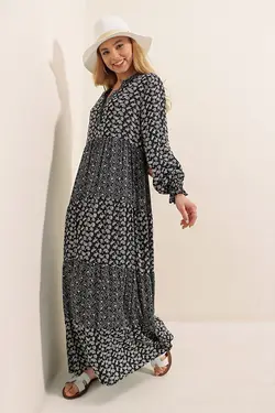 تونیک زنانه بلوکی آستین بلند بیگ دارت BigDart (ساخت ترکیه)