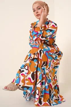 تونیک زنانه حجاب کمربندی بیگ دارت BigDart (ساخت ترکیه)